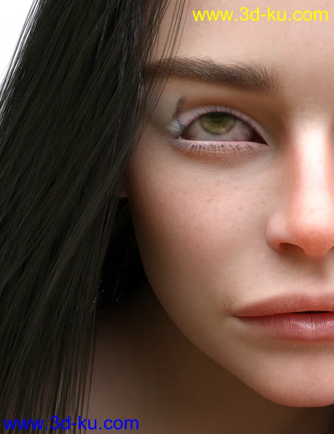 Ingeborg HD For Genesis 8 Female模型的图片16
