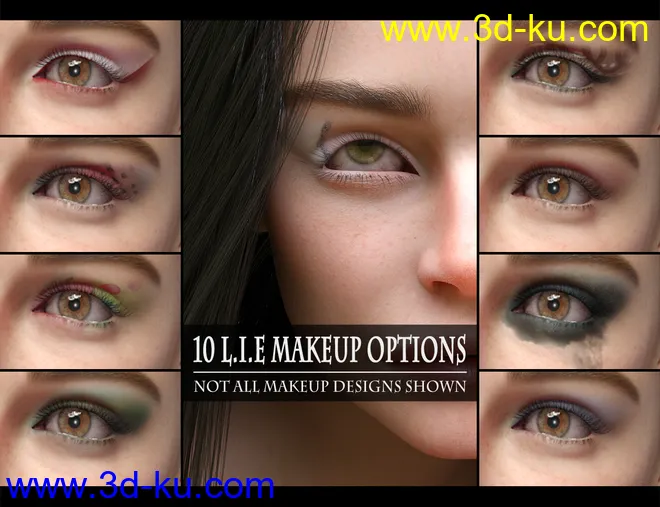 Ingeborg HD For Genesis 8 Female模型的图片17