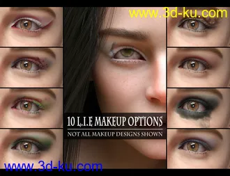 3D打印模型Ingeborg HD For Genesis 8 Female的图片