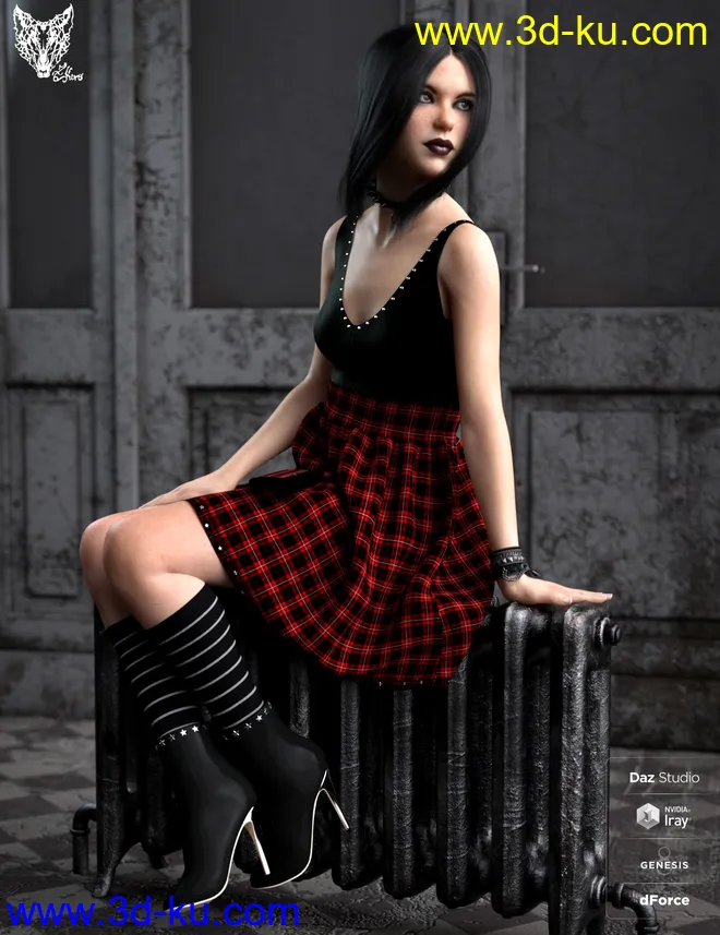 Inocencia Dress Texture Pack模型的图片2