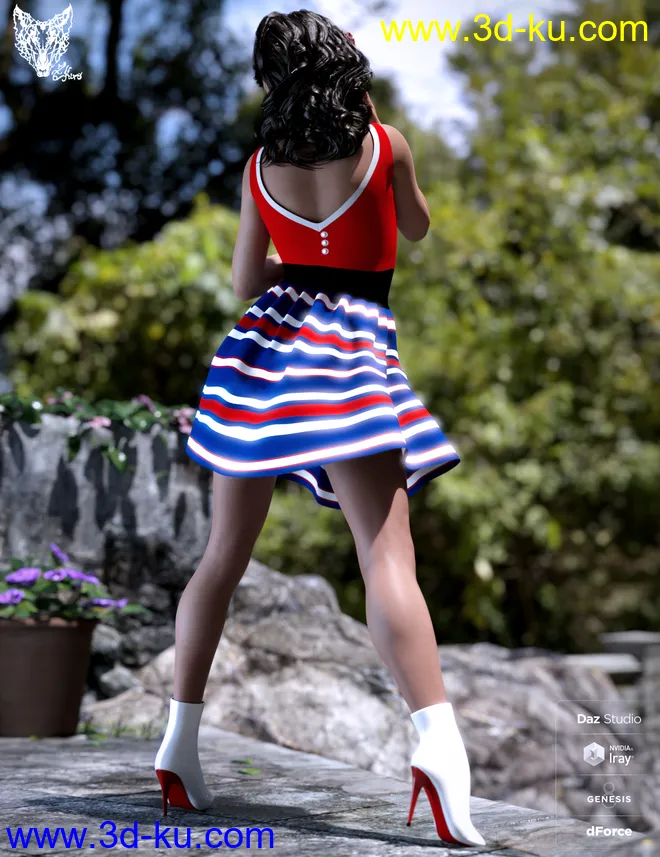 Inocencia Dress Texture Pack模型的图片5