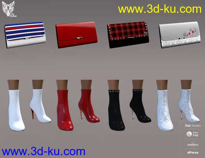 Inocencia Dress Texture Pack模型的图片7