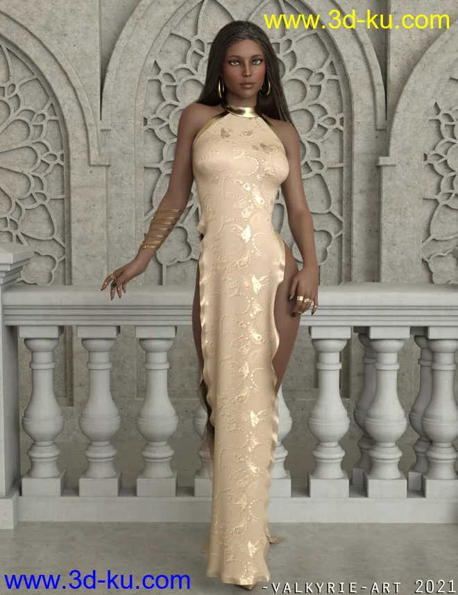 InStyle - CGI dForce Alondra Outfit G8F模型的图片1