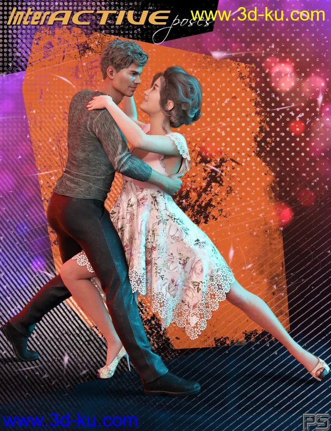 InterActive Poses for Genesis 8模型的图片1