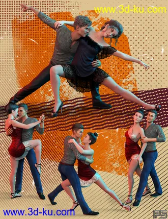 3D打印模型InterActive Poses for Genesis 8的图片