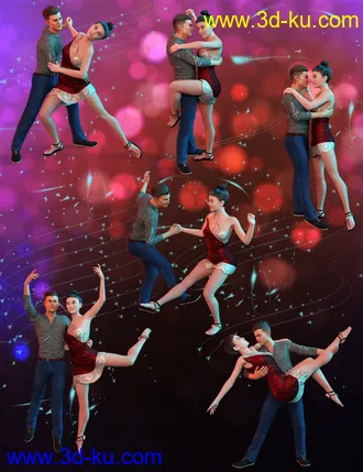 3D打印模型InterActive Poses for Genesis 8的图片