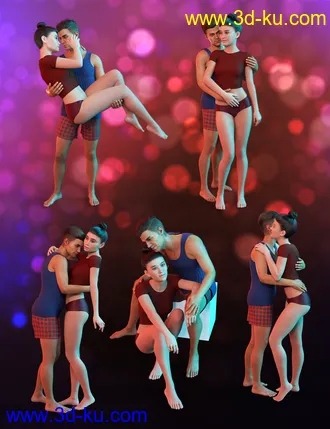 3D打印模型InterActive Poses for Genesis 8的图片