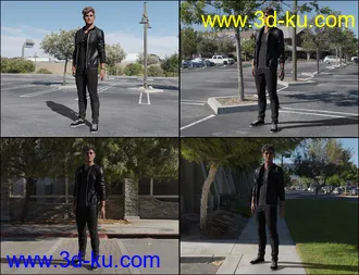 3D打印模型iRadiance Pro Series 16k HDRIs - Urban Mix的图片