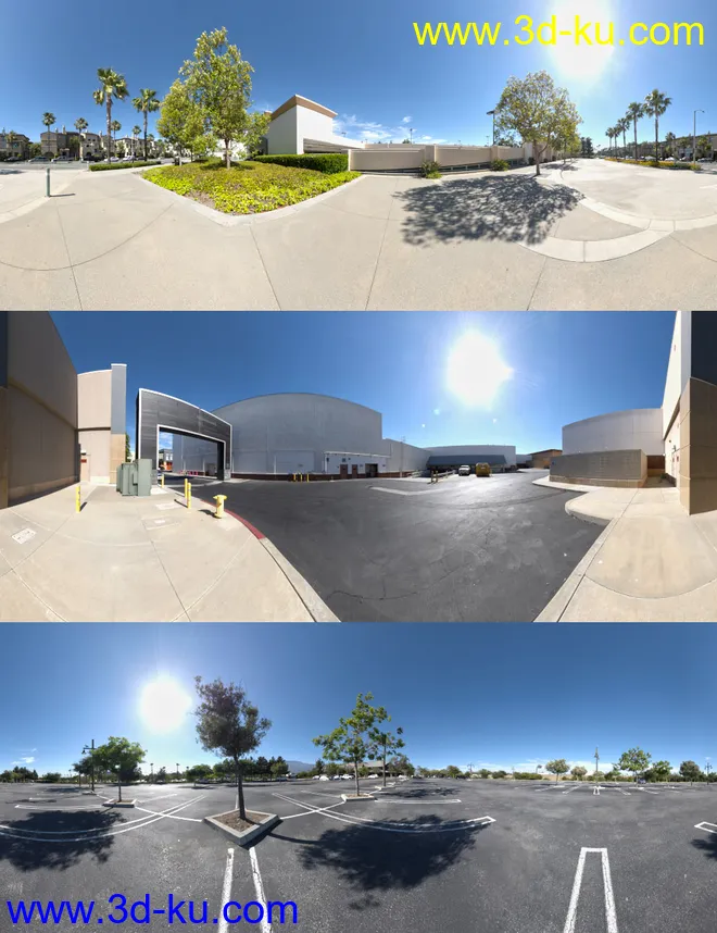 iRadiance Pro Series 16k HDRIs - Urban Mix模型的图片8