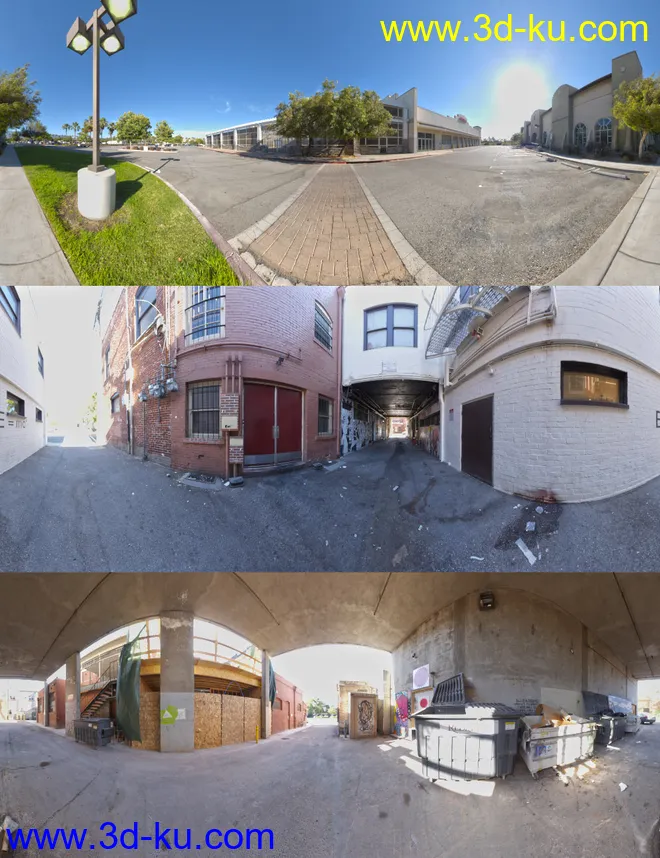 iRadiance Pro Series 16k HDRIs - Urban Mix模型的图片9