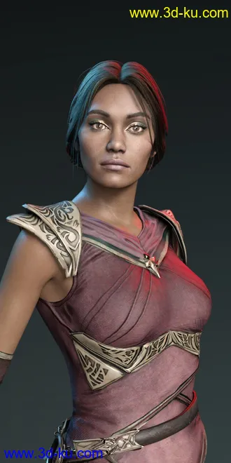 3D打印模型Jade Mortal Kombat 11 For G8 and G8.1 Female的图片