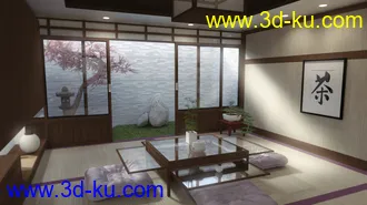 3D打印模型Japanese Dining Room的图片