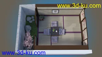 3D打印模型Japanese Dining Room的图片