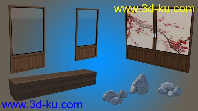 Japanese Dining Room模型的图片11