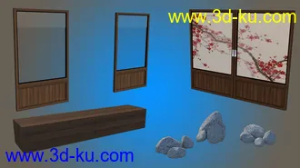 3D打印模型Japanese Dining Room的图片
