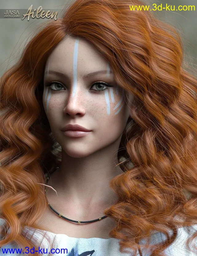 JASA Aileen for Genesis 8 and 8.1 Female模型的图片1