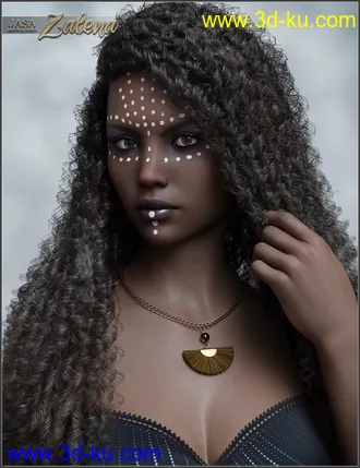 3D打印模型JASA Zalena for Genesis 8 and 8.1 Females的图片