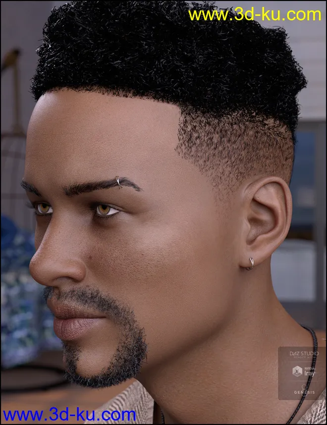 Jasper for Genesis 8 Male模型的图片3