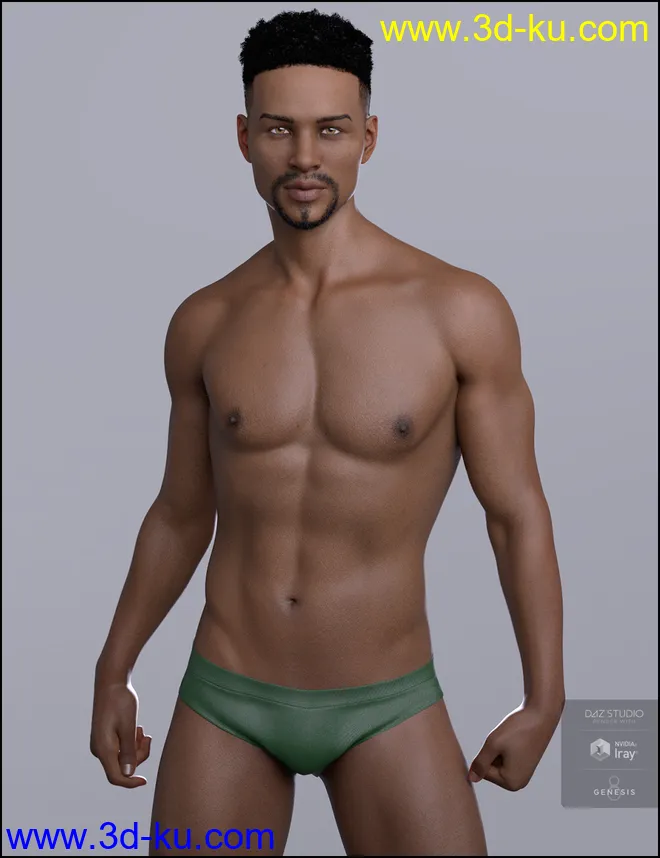 Jasper for Genesis 8 Male模型的图片4