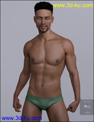3D打印模型Jasper for Genesis 8 Male的图片