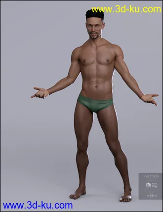 3D打印模型Jasper for Genesis 8 Male的图片