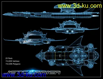 3D打印模型Jetcarrier的图片