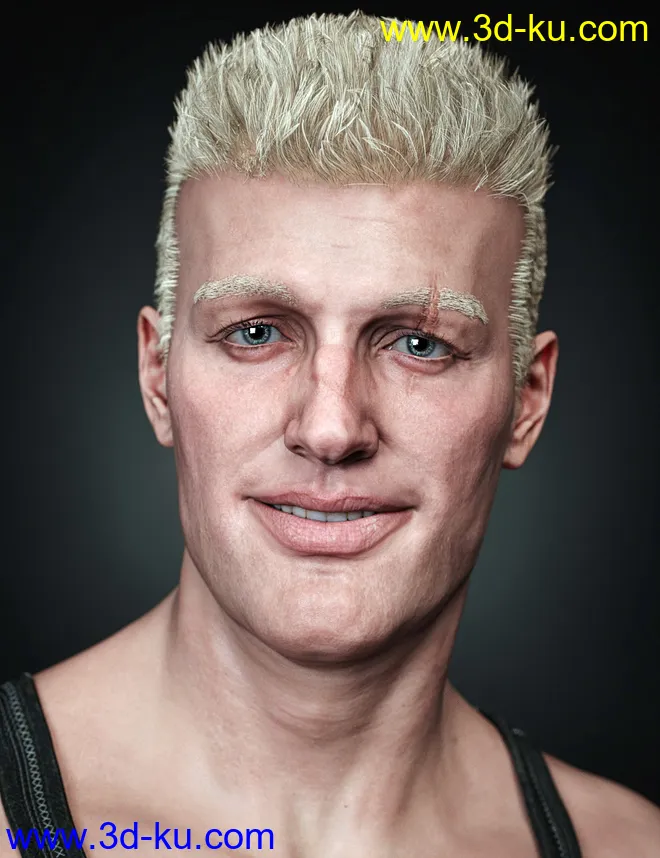 Joachim HD for Genesis 8.1 Male模型的图片1