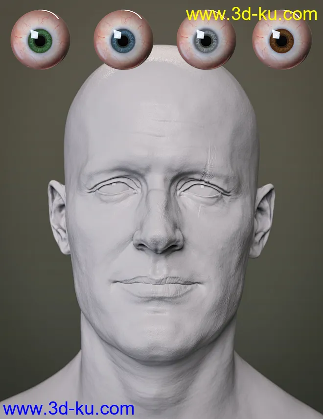 Joachim HD for Genesis 8.1 Male模型的图片5