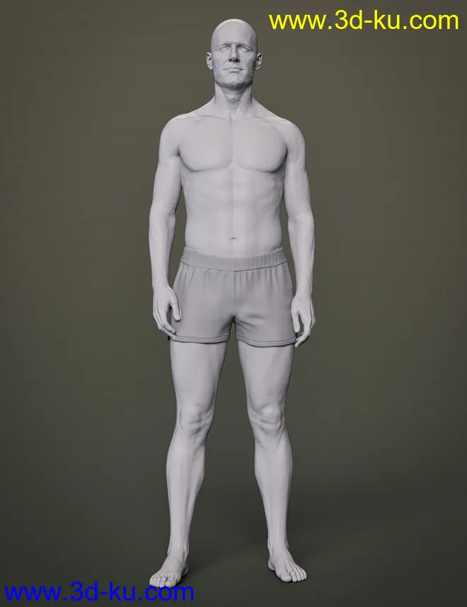 Joachim HD for Genesis 8.1 Male模型的图片6