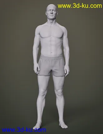 3D打印模型Joachim HD for Genesis 8.1 Male的图片