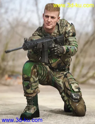 3D打印模型Joachim HD for Genesis 8.1 Male的图片