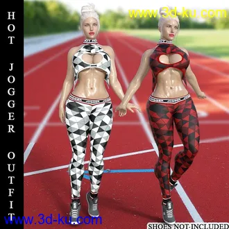 3D打印模型Jogger Outfit For G8F G8.1F的图片