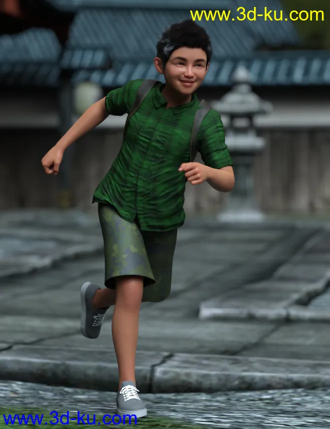 Just Kayden Poses for Kayden HD 8.1模型的图片2