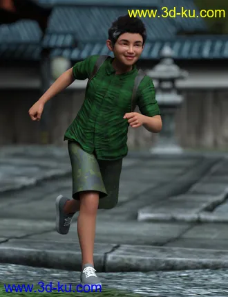 3D打印模型Just Kayden Poses for Kayden HD 8.1的图片