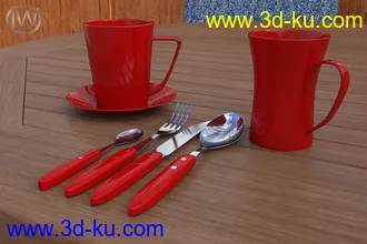 3D打印模型JW Dinnerware Set的图片