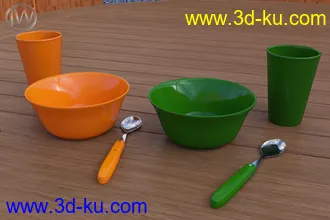3D打印模型JW Dinnerware Set的图片