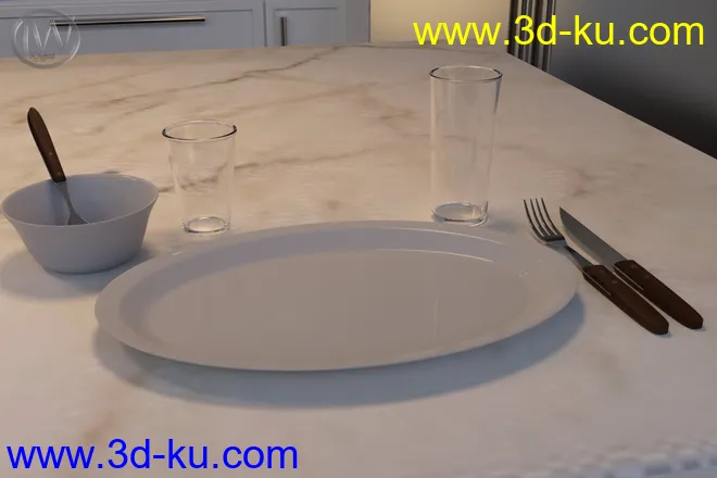 JW Dinnerware Set模型的图片4