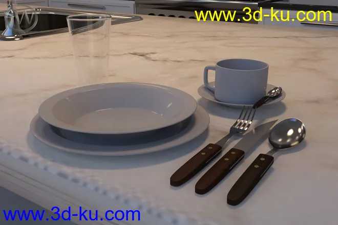JW Dinnerware Set模型的图片5