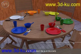 3D打印模型JW Dinnerware Set的图片