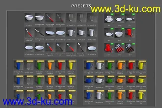 3D打印模型JW Dinnerware Set的图片