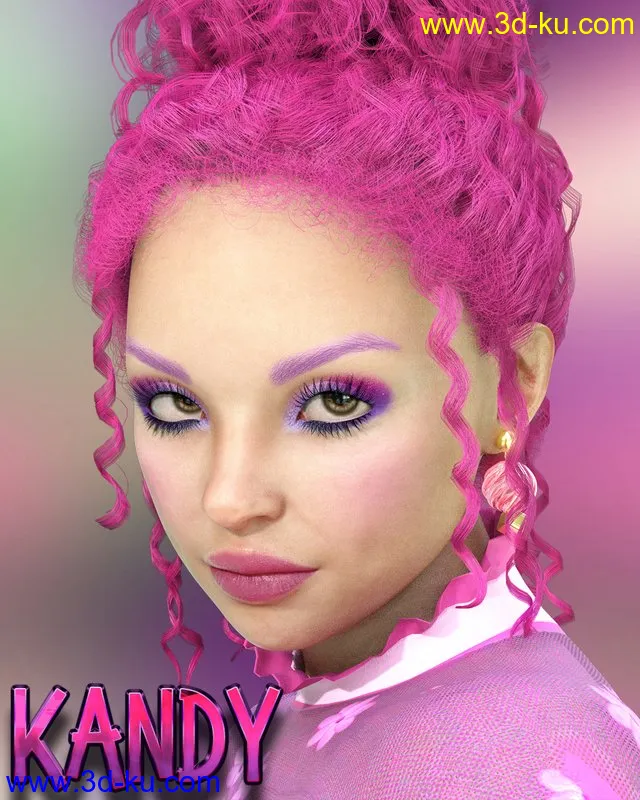 Kandy for Genesis 8 Female模型的图片1