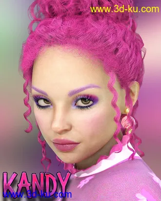 3D打印模型Kandy for Genesis 8 Female的图片