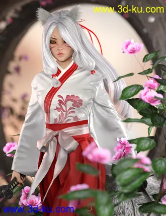 3D打印模型Kasai HD for Genesis 8 and 8.1 Female的图片
