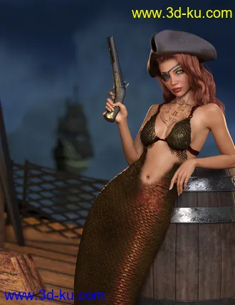 3D打印模型Katalina for Genesis 8.1 and Coral 8.1的图片