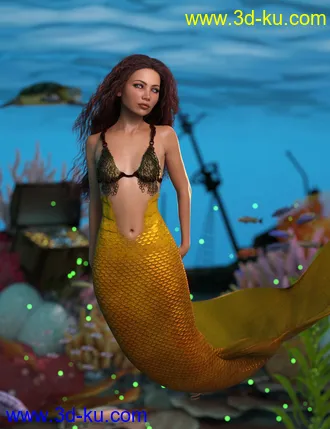 3D打印模型Katalina for Genesis 8.1 and Coral 8.1的图片