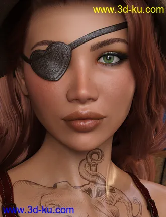 3D打印模型Katalina for Genesis 8.1 and Coral 8.1的图片