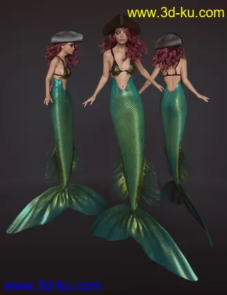 3D打印模型Katalina for Genesis 8.1 and Coral 8.1的图片