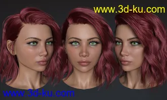 3D打印模型Katalina for Genesis 8.1 and Coral 8.1的图片
