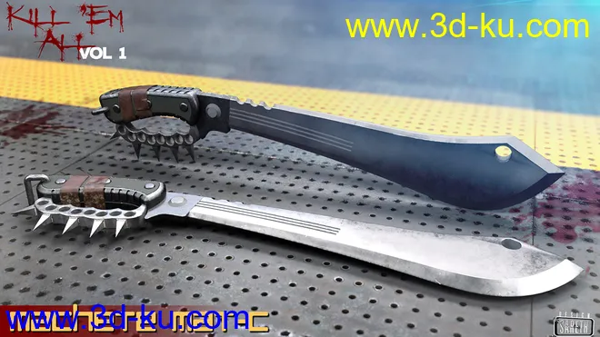 Kill 'Em All-Weapon Set Vol 1 for Genesis 3 and 8模型的图片19