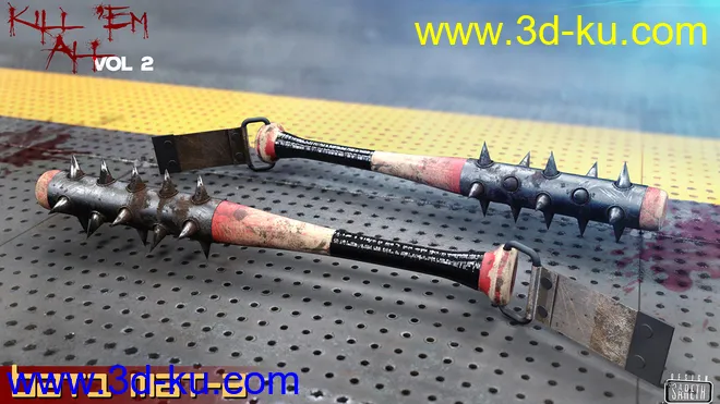 Kill 'Em All-Weapon Set Vol 2 for Genesis 3 and 8模型的图片11